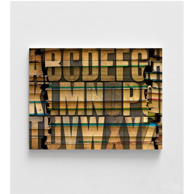 Impression sur bois typographique par Gi Artlab, école Montesory, école Montesory