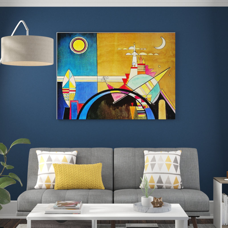 Wassily Kandinsky - Wrapped Canvas Print, 99cm H x 135cm W x 1.8cm D