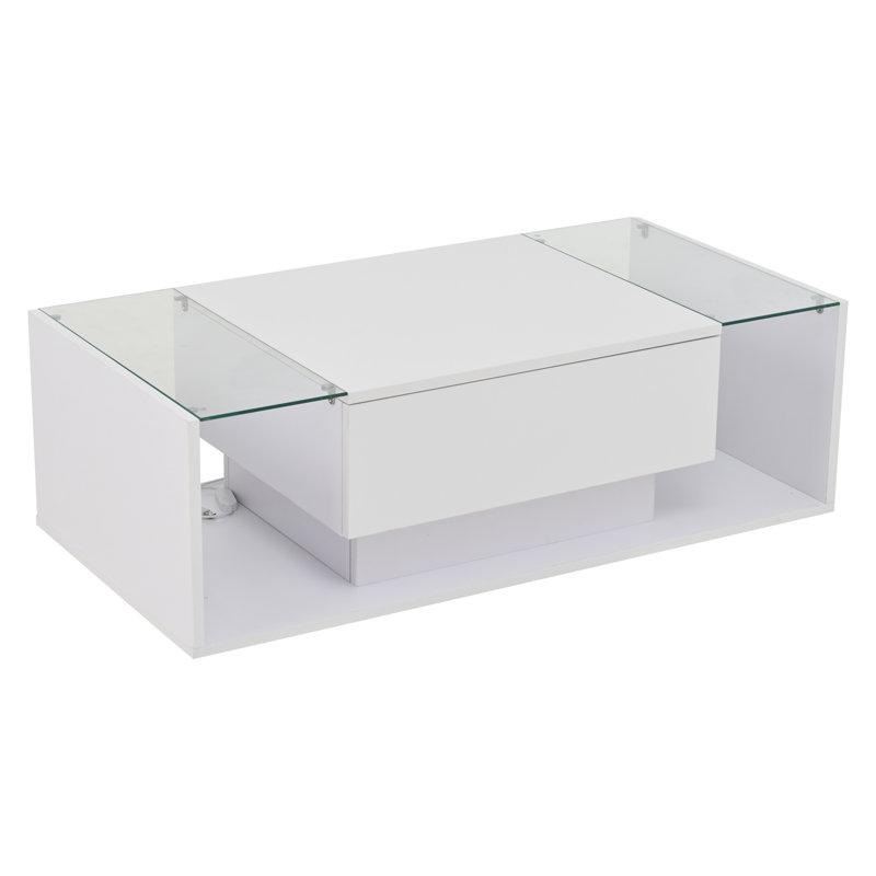 Frame Coffee Table with Storage