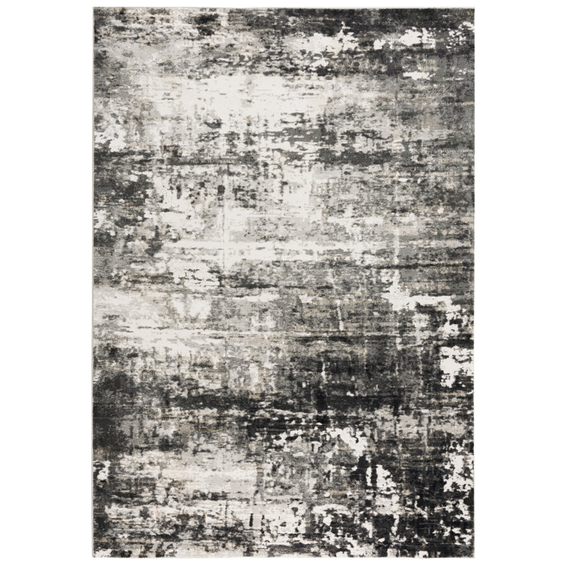 Abstract Indoor Rug, Rectangle 8'10" x 11'10"