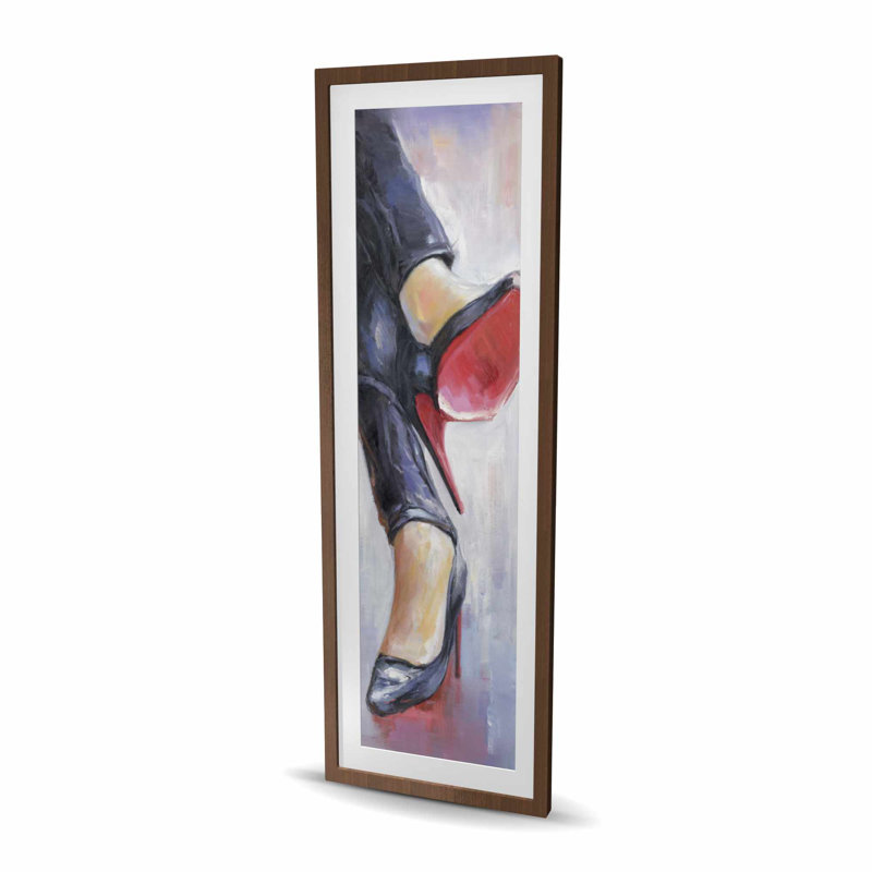 Crossed Legs and High Heels - Fashion Contemporary Print