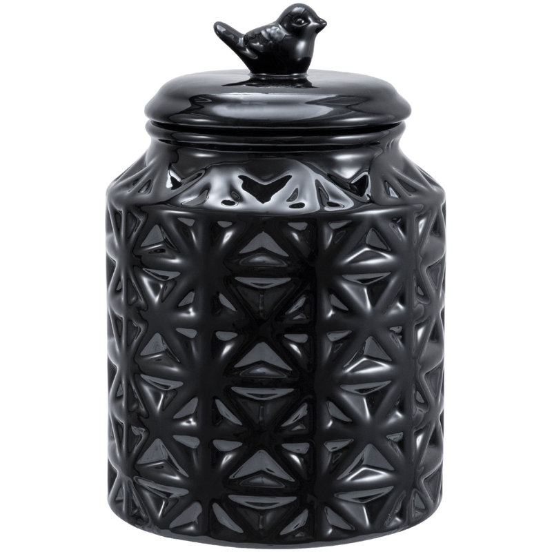 Red Barrel Studio® Decorative Kitchen Canister Cookie Jar with Lid