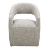Camino Performance Fabric Rolling Arm Chair