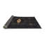 Tapis noir/beige à motifs-204592423