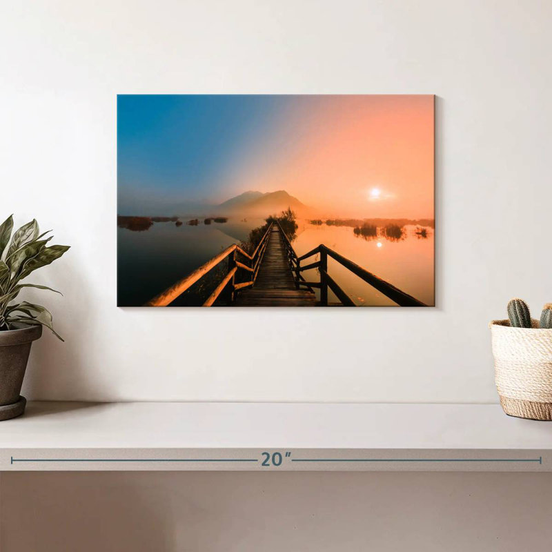 Pont Alvord Sunrise, H 8 po x l 12 po