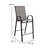 Advika 3 Piece Outdoor Bar Height Set with Glass Patio Bar Table and All-Weather Barstools-1704609258