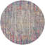 Tapis fuchsia / bleu à motif abstrait Harrower-2103125932