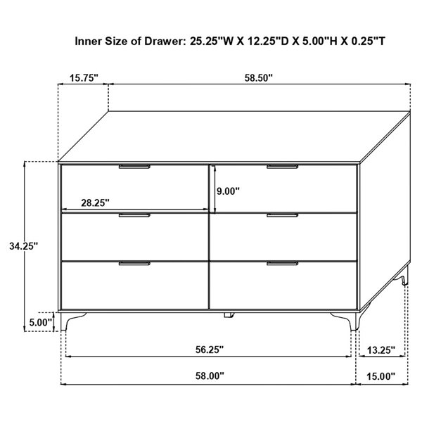 Dimensions du produit