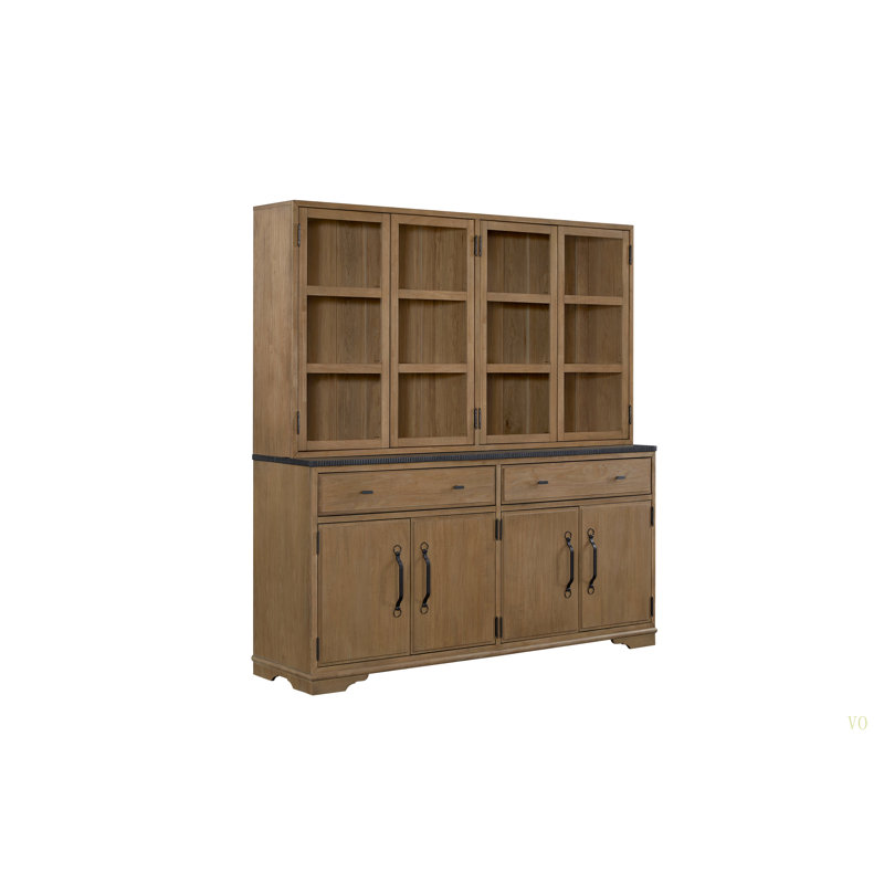 Armoire 2 pièces (bahut et buffet), Amande
