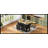 Kitchen Island With 6 Drawers, Pull Out Trash Can Storage, Drop Leaf & Power Outlet, Rolling Kitchen Island On 5 Wheels With 5 Open Racks, Black-2068839230