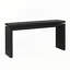 Console Farmhouse - Table d'entrée en bois rétro avec suspension à double panneau-275726874