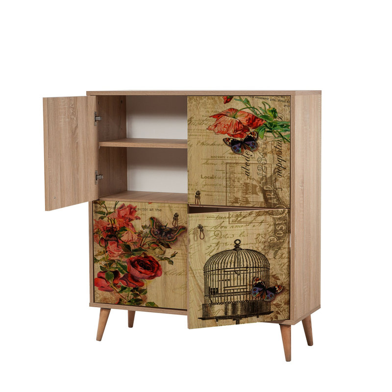Brenneman 4 - Door Accent Cabinet