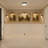 11 inch Black Integrated LED Flush Mount-119714334