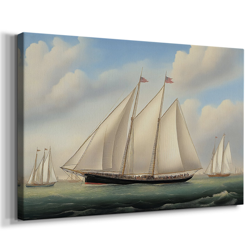 Nautical Series-Cxxxv -Galerie enveloppée Cavas, 18 x 27