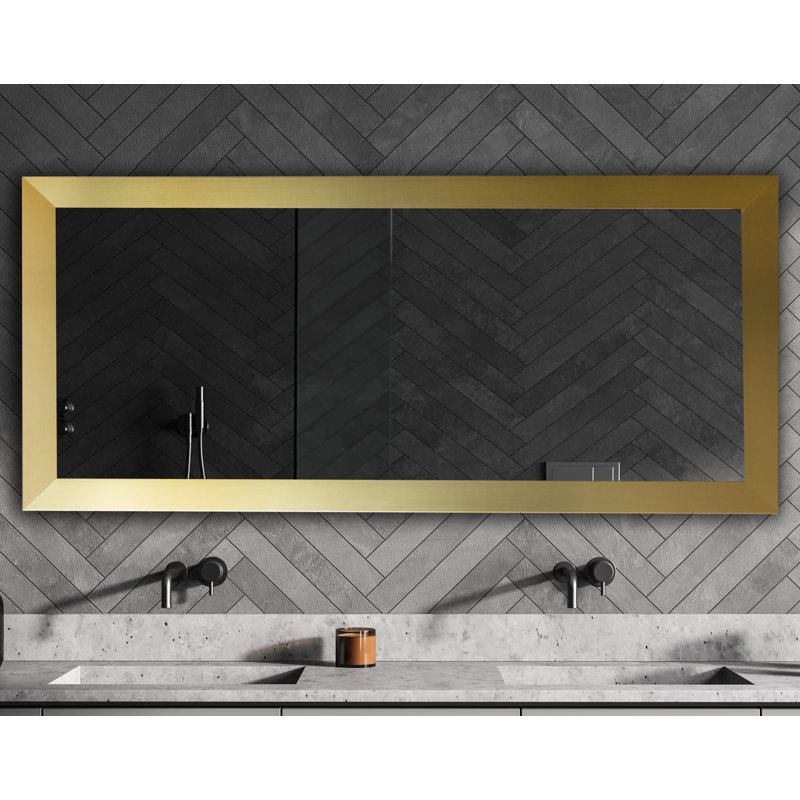 Mirror, 33" x 56", Gold
