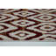Tapis géométrique blanc / brun Doop-24782080