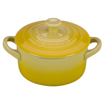 Le Creuset Stoneware 8 oz. Mini Round Cocotte with Lid