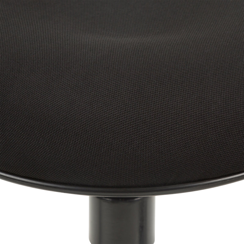 Tabouret pivotant Peggie, Noir
