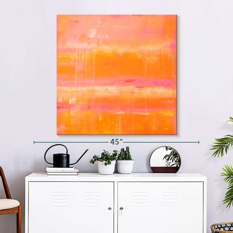 Caribbean Sky, 33" H x 33" W