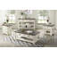 Table basse en bois massif avec rangement Holliman-497363166