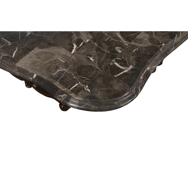 Constantine Console Table with Genuine Marble Top