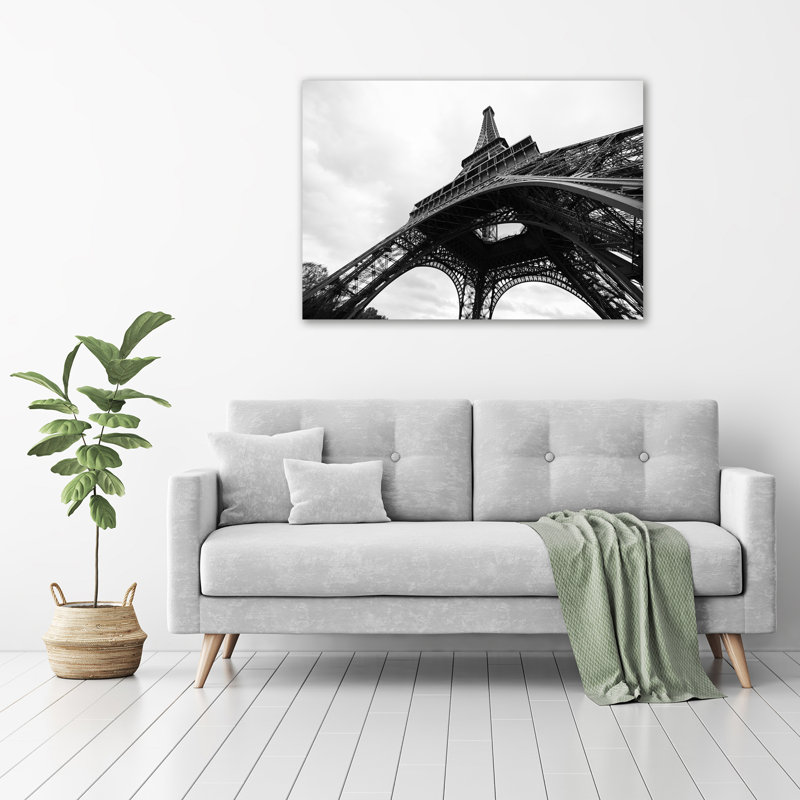 Eiffel Tower Paris - Wrapped Canvas Print