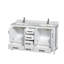 Sheffield 60" Double Bathroom Vanity Set-89055889-89055886