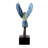Blue Tit On Branch Lifelike Resin Bird Home Tabletop Decor