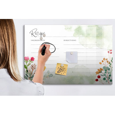 Magnetic Glass Dry Erase Board
