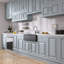 Farmhouse/Apron Kitchen Single Bowl Fireclay Kitchen Sink with Sink Grid and Basket Strainer-91583893