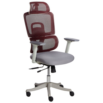ALLY Polyester Blend Office Chair with Headrest