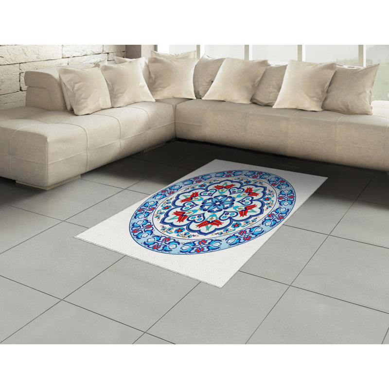 Vince Abstract Hand Woven Area Rug, Rectangle 120 x 180cm