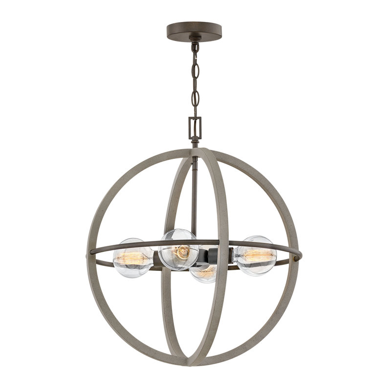 Bodie 4 - Light Unique Globe Chandelier