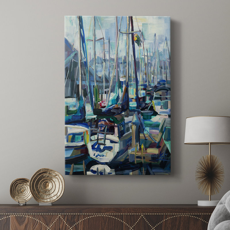 Edmonds Marina - galerie Cavas sur mesure, H 18 po x l 12 po