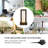 Metal Weather Resistant Floor Fountain with Light