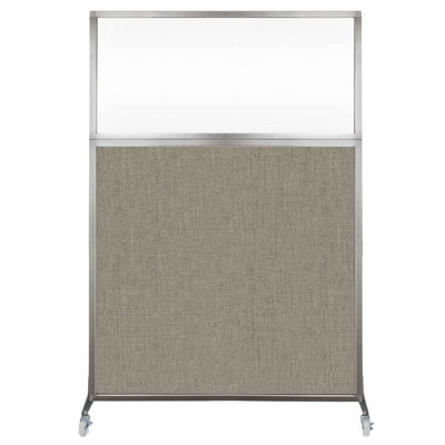 Cloison de bureau Hush - fenêtre transparente