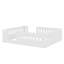 Lit plateforme en bois avec garde-corps-432715091