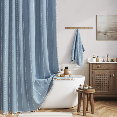 Ensemble de rideau de douche Boho Farmhouse