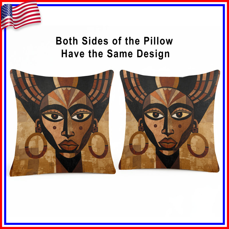 Coussins décoratifs géométriques, 20 po x 20 po