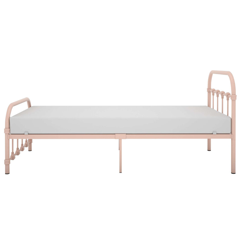 Melissa Metal Twin Bed, Clay