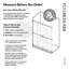 Stellar 74 in. x 78 in. Fully Frameless 3 Panel Inline Hinge Shower Door-369270918