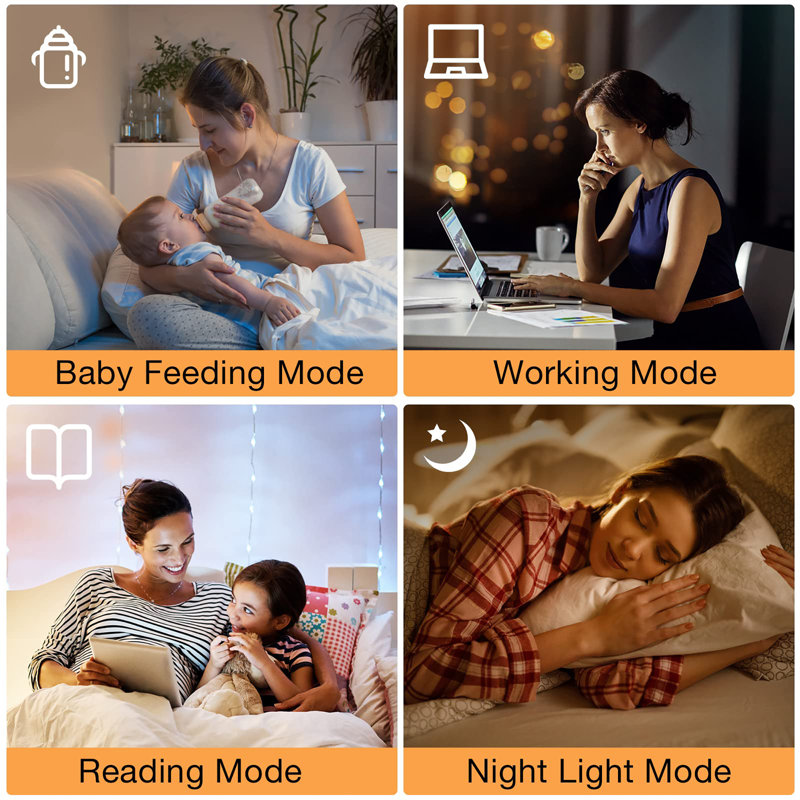 Lampe sur pied moderne 64 "pour le salon, Noir, noir, noir, noir, Noir, noir, noir, noir