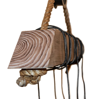 Wood Beam 6 - Light Pendant
