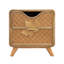 Armoire décorative sculptée à la main avec 2 tiroirs