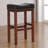 Nickerson Upholstered Faux Leather Counter Stool