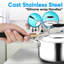 1.5 Quarts Stainless Steel Saucepan