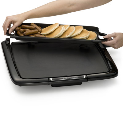 Presto Cool-Touch Electric Griddle With Warming Tray