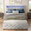 Upholstered Platform Storage Bed Frame with 4 Drawers and LED Light-288820904