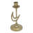 Mercer41 9X5" Crescent Moon Taper Holder, Gold