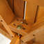 Table d'appoint ronde en acacia